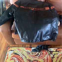 Leather Harley  Davidson. Jacket
