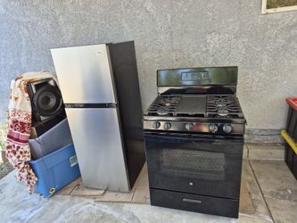Fridge And Stove Both Almost New