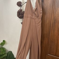 Nude Jumpsuit 
