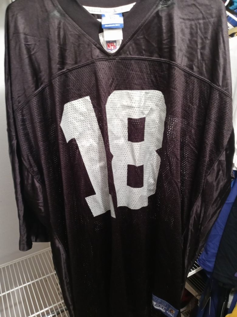 Raiders screen print 18 jersey