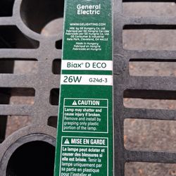 FLUORESCENT LAMPS BIAX D ECO 26 WATTS 2 PIN