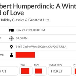 Engelbert Humperdinck Concert At Sycuan  