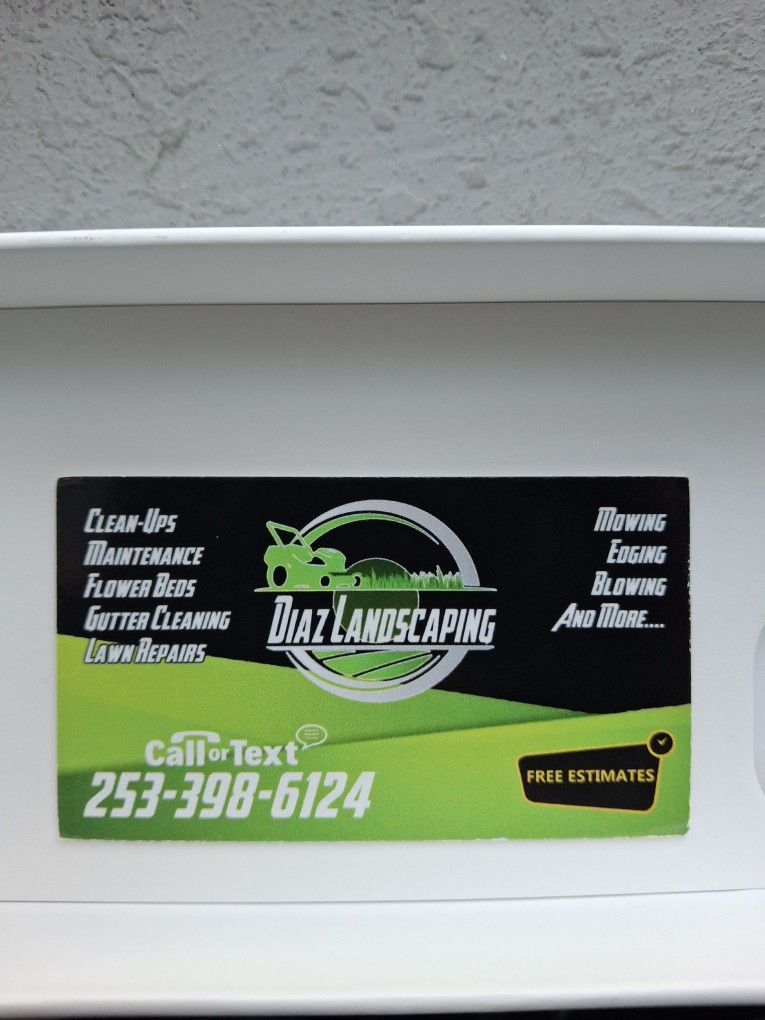 Hello friends of Tacoma and its surroundings, I offer my landscaping services. If you have a project in mind, we can help you. For more information, p