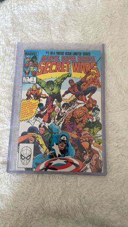 Secret Wars #1 comic book