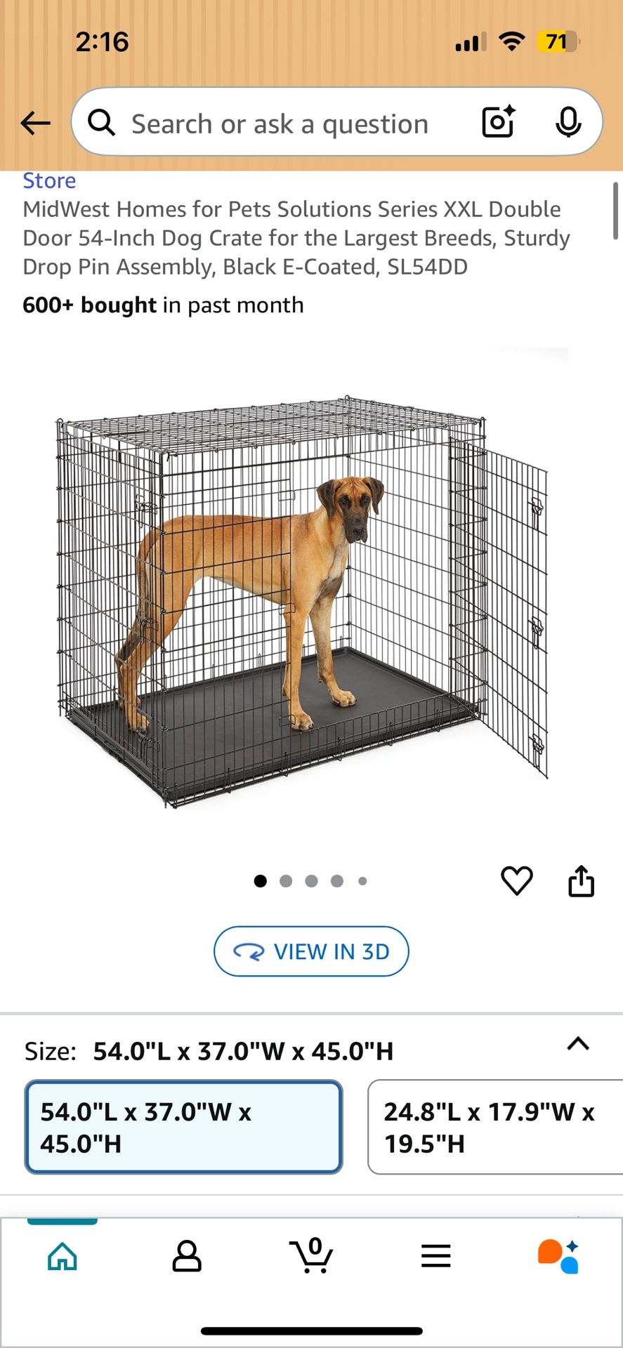 XXL Dog Kennel 