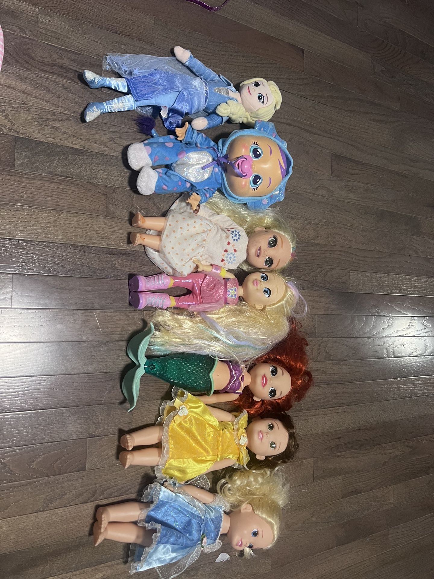 Disney Dolls  With Accessories 