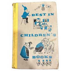 Best In Children's Books 1958 Vintage illustrated by Phoebe Erickson (Fair)