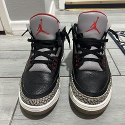2018 Jordan 3 Black Cement 3 Size 9 See Pictures