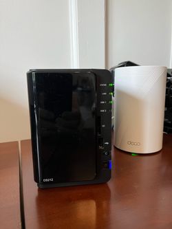 Synology DS212 NAS (4TB Total Storage) + iPad Air 1st Gen Bundle