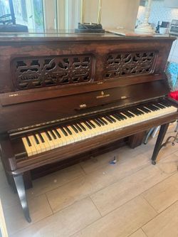 Antique Steinway Baby Grand Upright Piano