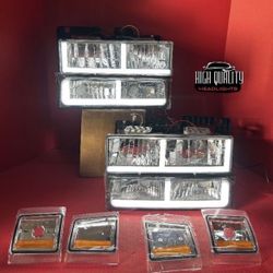 Chevy C/k  1994.  1998 Headlights.