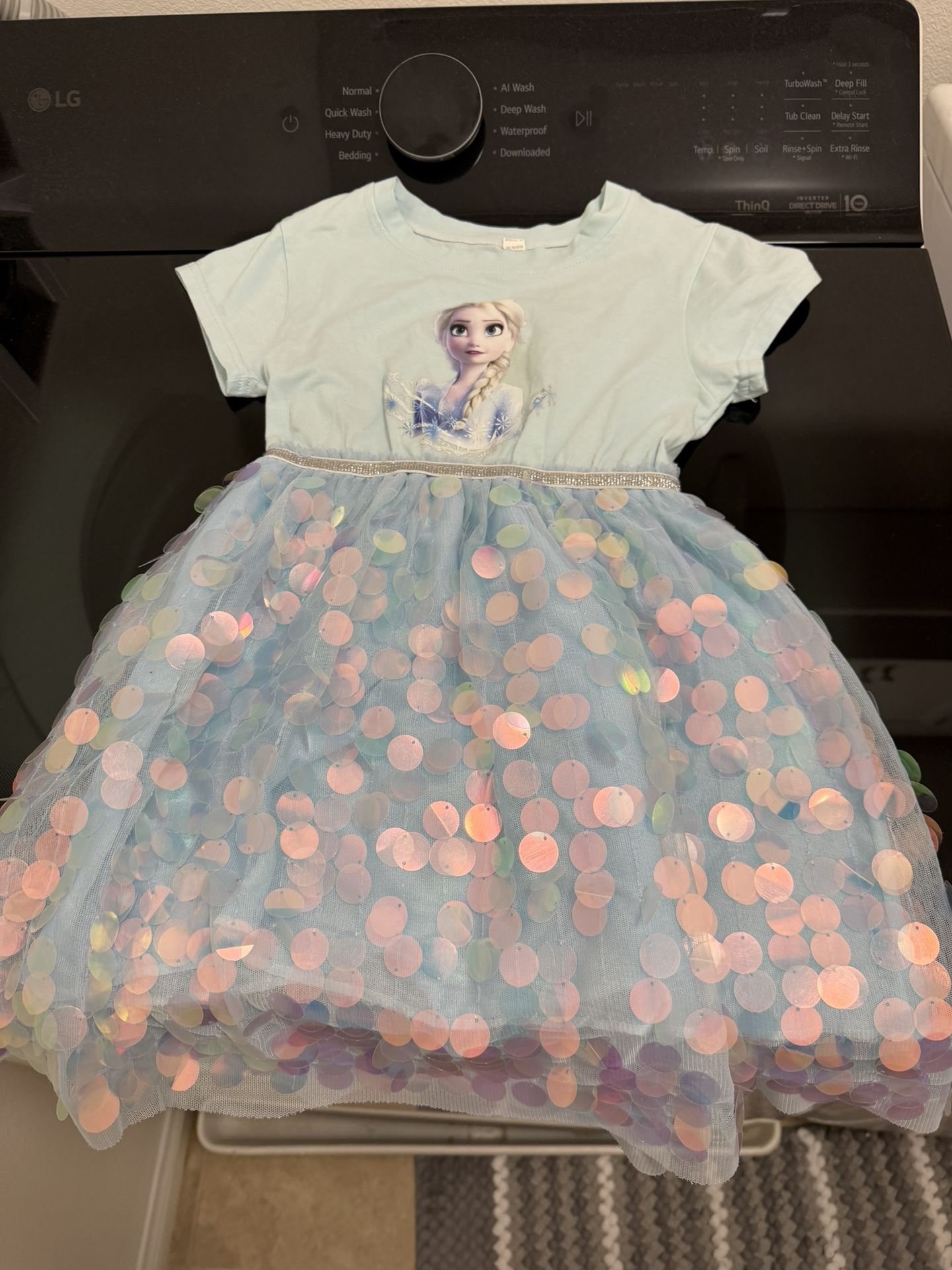 Elsa Dress For 110cm