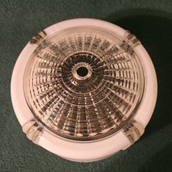 Art Deco Light Glass Shade Cover Ceiling Fixture Drum Retro