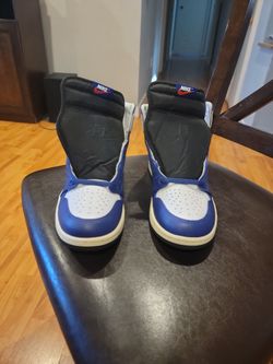 AJ 1 White,Blue,Black