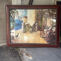 Dog and Bicycle by artist Didier Lourenco