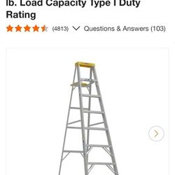 
Ladder 8 ft Werner
8 ft. 