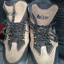 A, WORK BOOTS SIZE 11- ONLY ONE PAIR AVAILABLE 