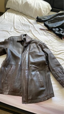 Men’s Wilson name brand genuine leather jacket