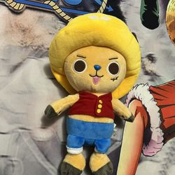One Piece Toei Animation Chopper Straw Hat Plush 12”