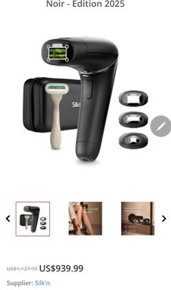 Silk'n 7 permanent hair removal device