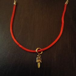 Chrome Heart Red String Dagger