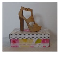 Beige Wedges