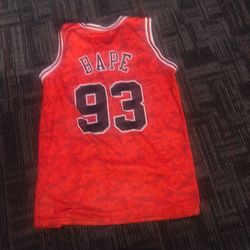 Bape bulls jersey