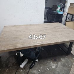 Farmhouse Large Coffee Table New  Open Box 