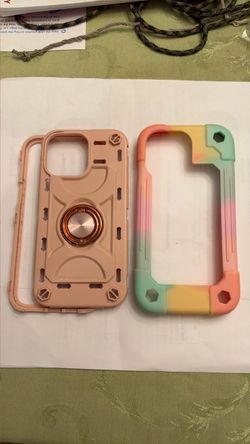 IPhone 14 Pro Max Case w/ Ring Holder/Stand