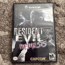 Resident evil 3 nemesis for nintendo gamecube