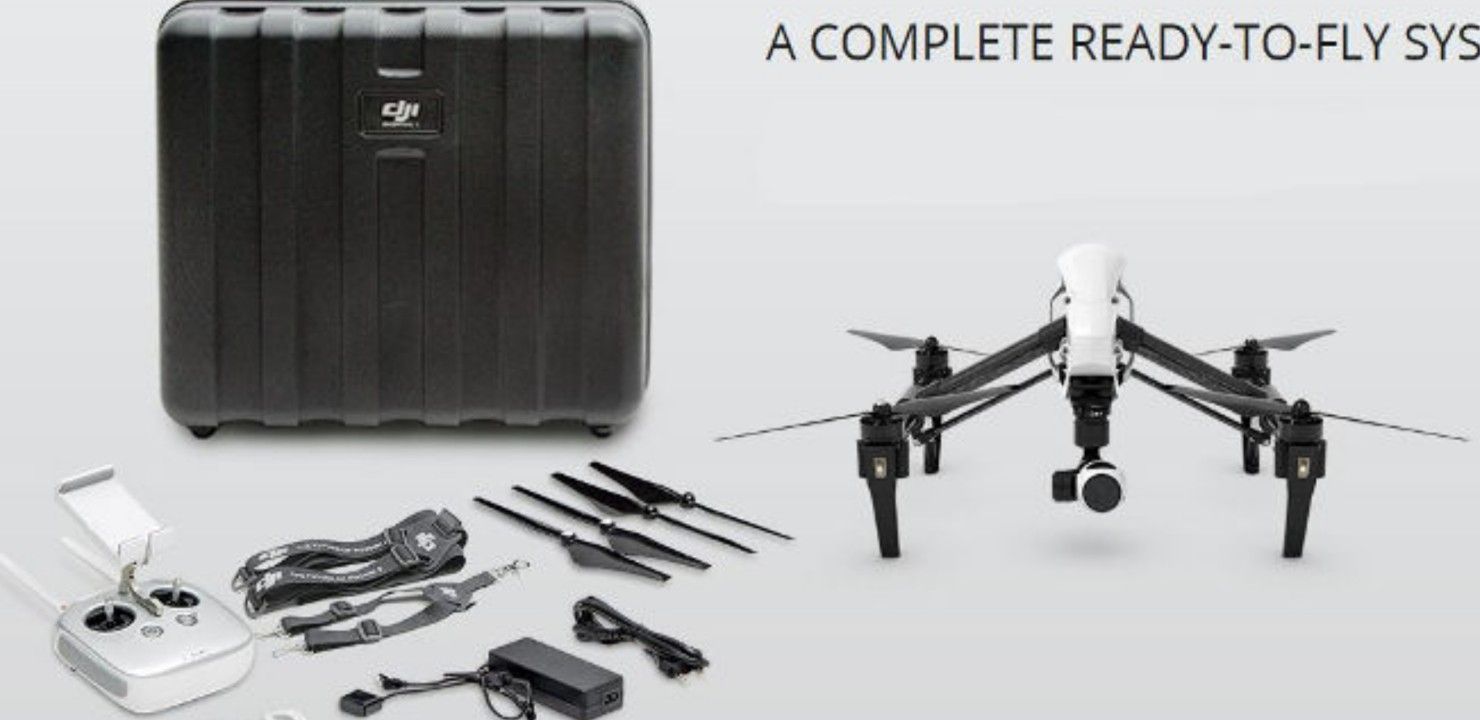 DJI Inspire 1, 4k, 3 batteries, extra propellers still seal in plastic, super fast. Hardly fly, my loss your gain. Asking $900