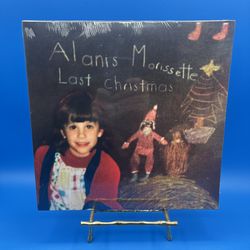 Alanis Morissette "Last Christmas" "little drummer boy" Green Marble 10" Vinyl