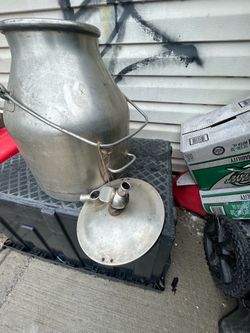 Vintage milk jug