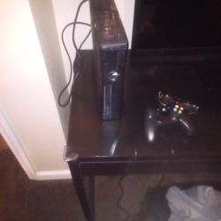 Xbox 360 With Four Game 