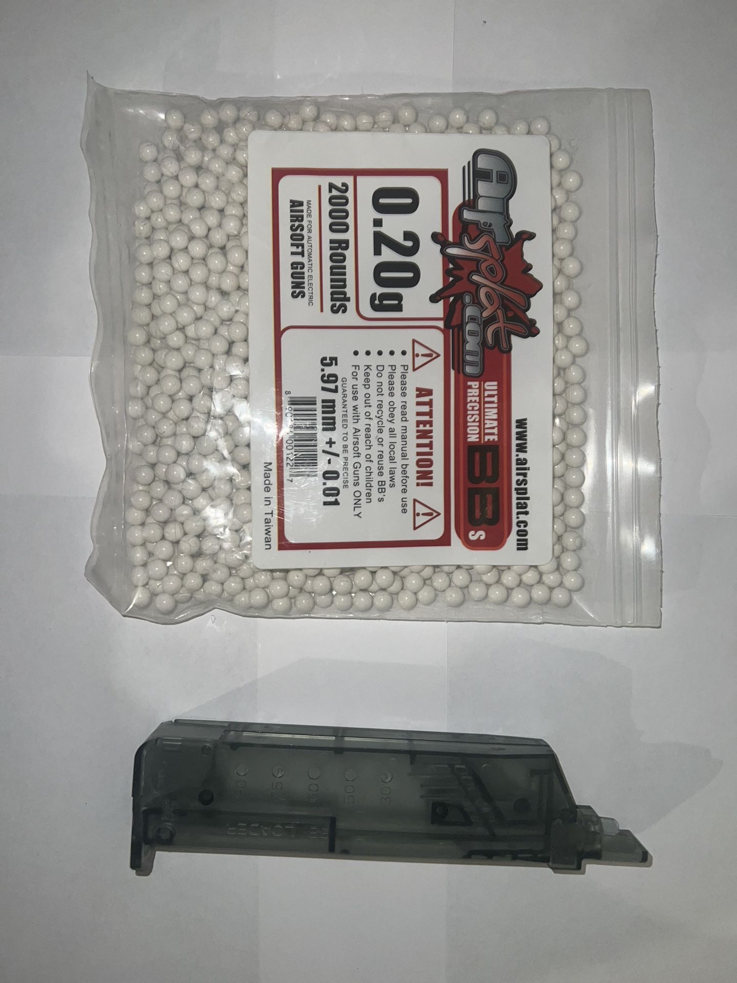 Airsplat 0.20g “Airsoft” Pellets 