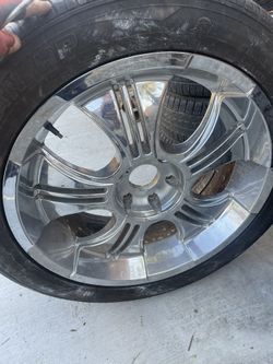 All 4 Used. Tires For Chevy  O Gmc  Size 22’