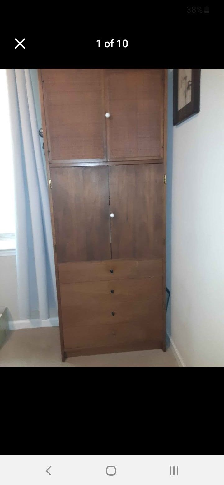 Mcm Tall Chest By American Of Martinsville