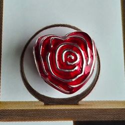Pandora Rose Heart Charm