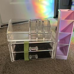 Acrylic Drawers and Makeup organizers