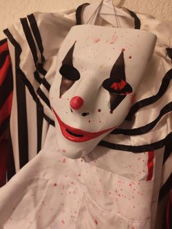 scary clown costume