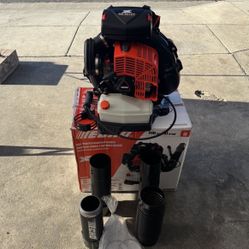 ECHO 220 MPH 1110 CFM 79.9 cc Gas 2-Stroke X Series Backpack Blower with Tube-Mounted Throttle