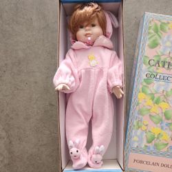 Vintage Porcelain Doll