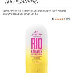 SOL DE JANEIRO RADIANCE SPF 50- BODY LOTION 