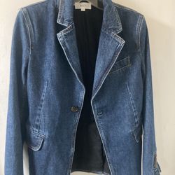 A L C Women Denim 100% Cotton USA Made Size O 