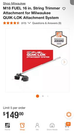 Milwaukee edged attachments m18 landscaping