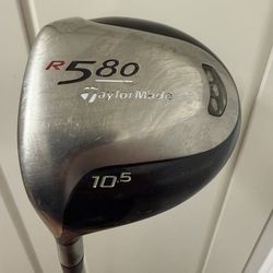 Left handed Taylormade R580 driver 10.5 degree r flex golf club