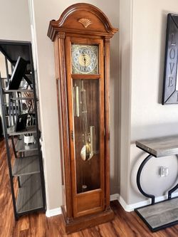 Seth Thomas Grandfather Clock 
