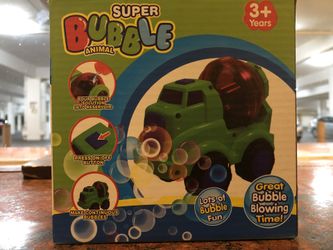 Super bubble animal truck