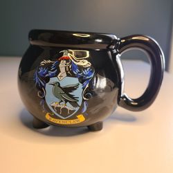 Harry Potter Ravenclaw Cauldron Ceramic Black Coffee Mug
