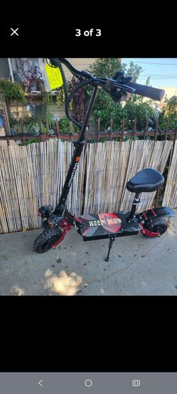 DUAL MOTOR 2400W POWER-44MPH-RANGE 46 MILES